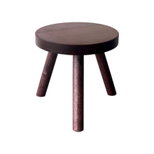 Load image into Gallery viewer, Modern Plant Stand Three Leg Stool Tall Choose Finish by CW Furniture Wood Indoor Flower Pot Base Display Holder Solid Wooden Kids Chair Table Simple