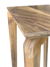 Load image into Gallery viewer, Hallway Console Table Modern by CW Furniture Maple Oak Walnut Birch Custom Entryway Hallway Dining Room Standing Desk Solid Hardwood Handmade