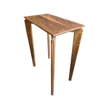 Load image into Gallery viewer, Hallway Console Table Modern by CW Furniture Maple Oak Walnut Birch Custom Entryway Hallway Dining Room Standing Desk Solid Hardwood Handmade