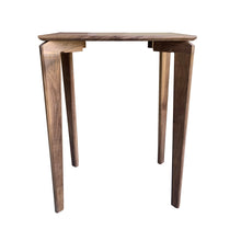 Load image into Gallery viewer, Hallway Console Table Modern by CW Furniture Maple Oak Walnut Birch Custom Entryway Hallway Dining Room Standing Desk Solid Hardwood Handmade