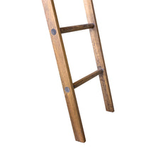 Load image into Gallery viewer, Wooden Blanket Ladder by CW Furniture Choose Various Heights Custom Modern Towel Rack Wood Poplar Towel Ladder Bathroom Ladder Sustainable