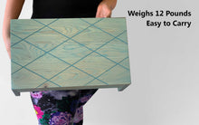 Load image into Gallery viewer, Wood Step Stool Large Custom Handmade Handicapped Elderly Bed Solid Hardwood Kitchen Bathroom Personalized Engraved Foot Stool