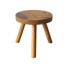 Load image into Gallery viewer, Modern Plant Stand Three Leg Stool Tall Choose Finish by CW Furniture Wood Indoor Flower Pot Base Display Holder Solid Wooden Kids Chair Table Simple