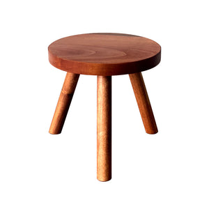 Modern Plant Stand Three Leg Stool Tall Choose Finish by CW Furniture Wood Indoor Flower Pot Base Display Holder Solid Wooden Kids Chair Table Simple